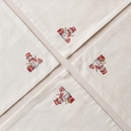 Mantel individual antimanchas pack 4 unidades Snowman