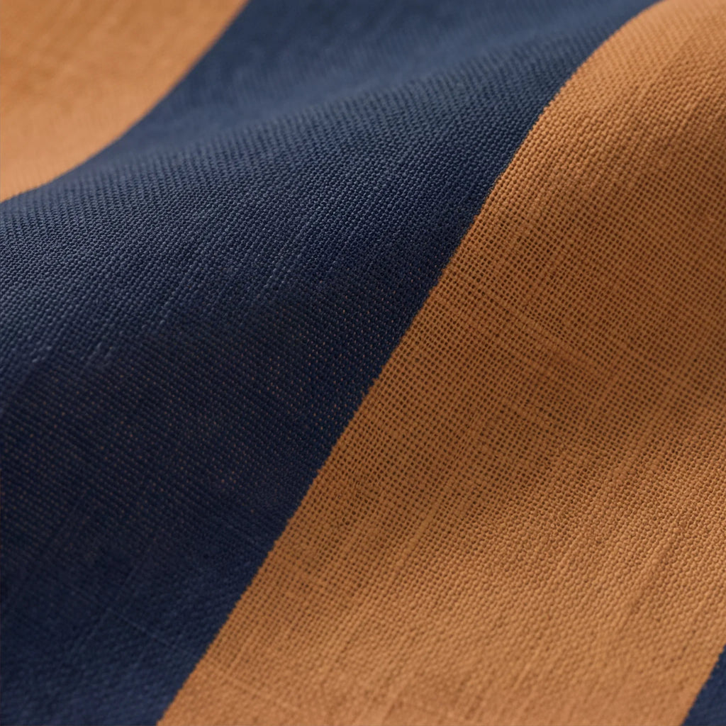 Mantel resinado antimanchas 100% algodón Summer Stripes 13
