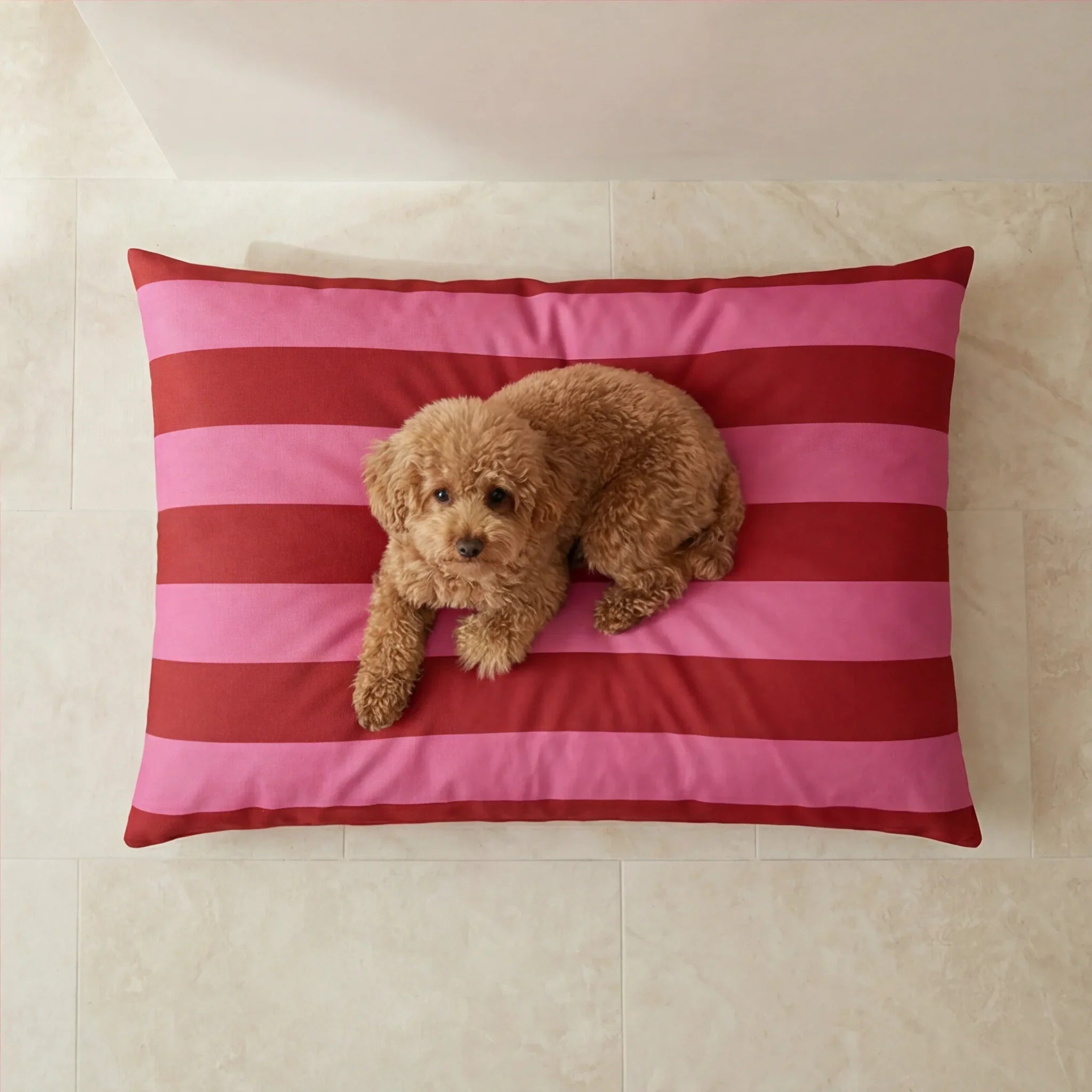 Letto per animali domestici sfoderabile antimacchia Summer Stripes