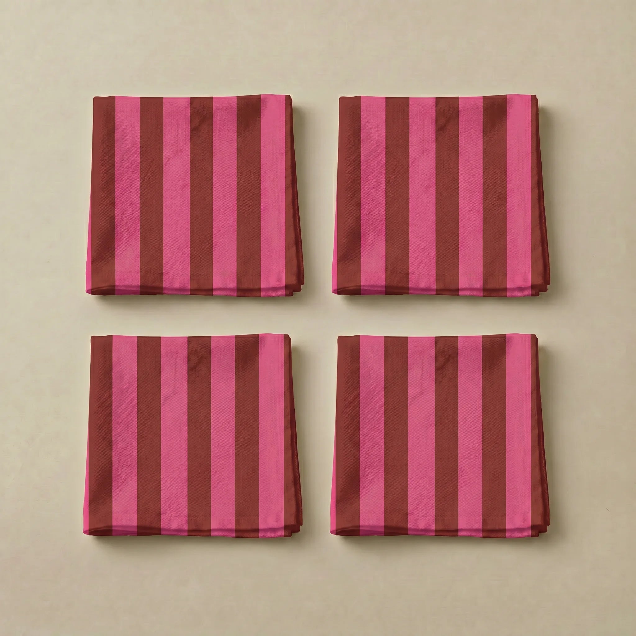Set da 4 tovaglioli Summer Stripes