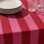 Mantel antimanchas 100% algodón Summer Stripes