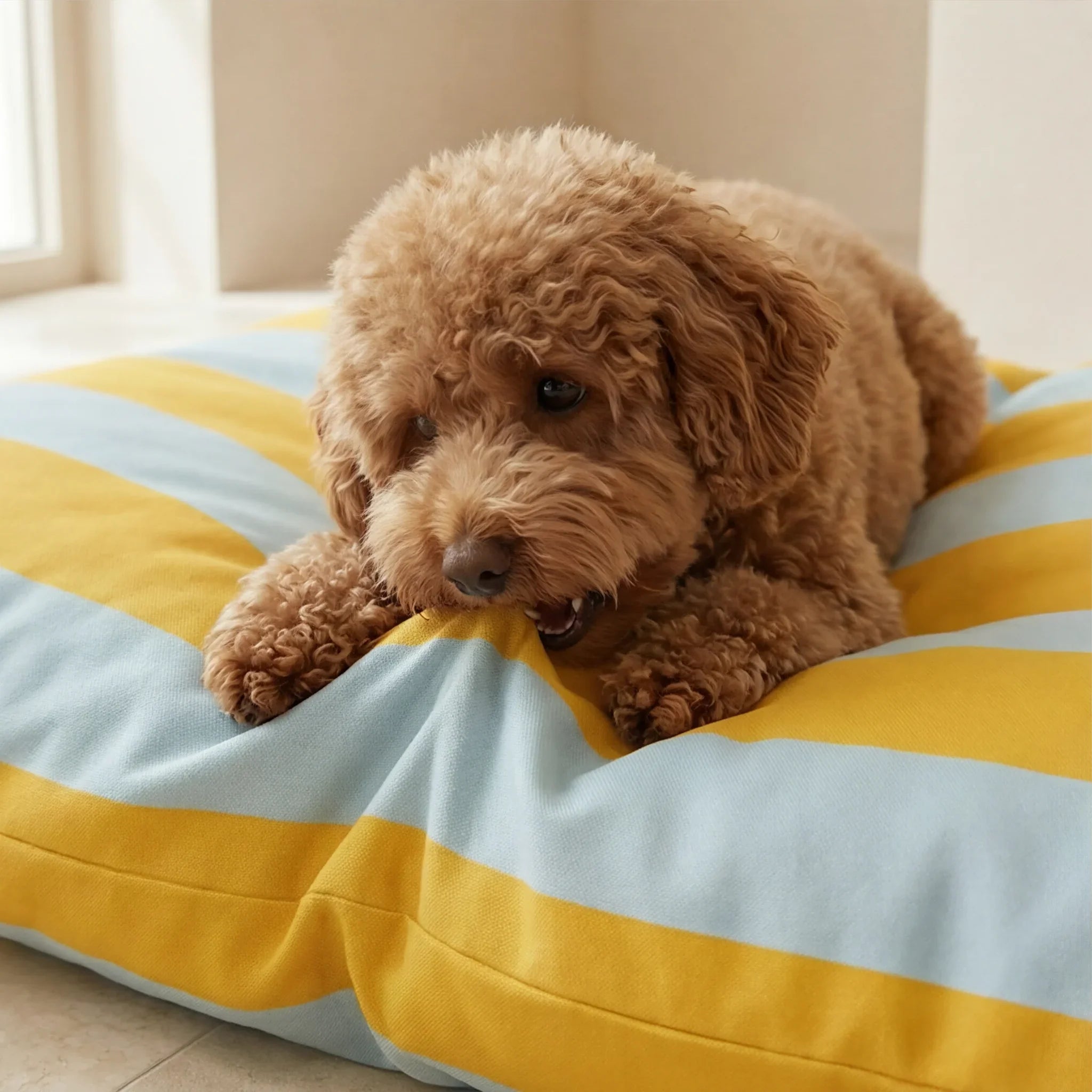 Fodera per letto per animali domestici antimacchia Summer Stripes 2