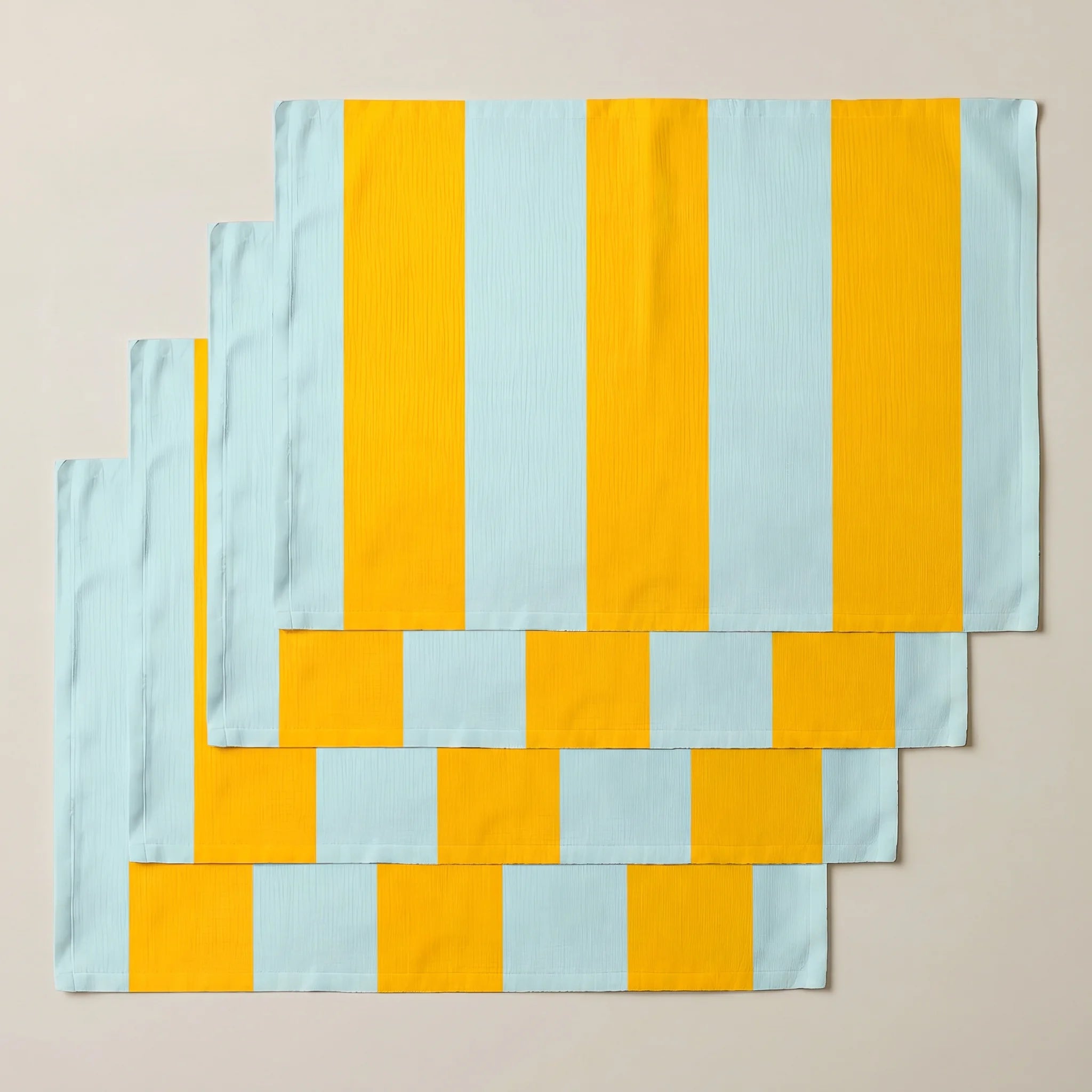 Mantel individual antimanchas pack 4 unidades Summer Stripes 2