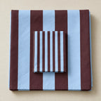 Mantel resinado antimanchas 100% algodón Romani Choco