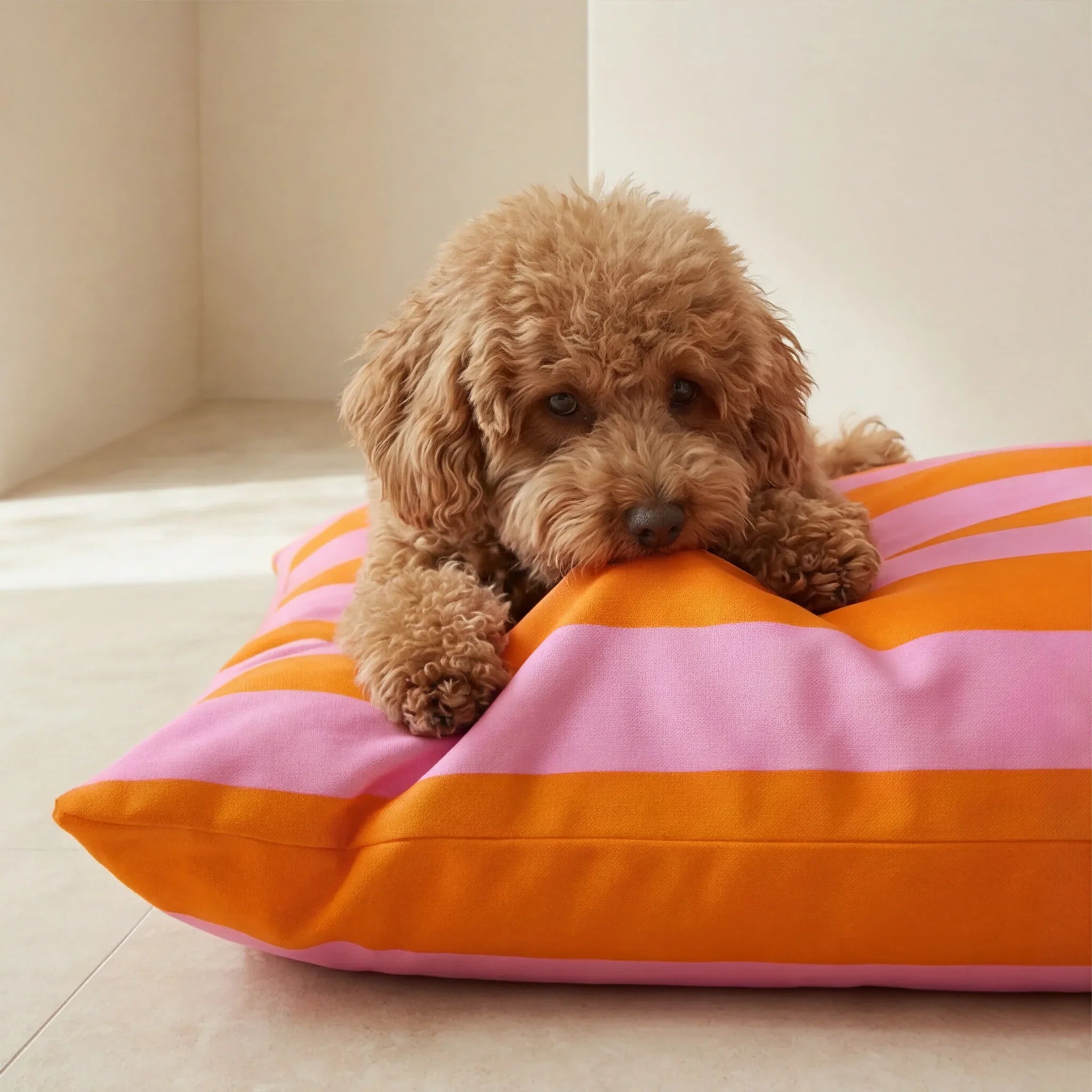 Letto per animali domestici sfoderabile antimacchia Summer Stripes 4