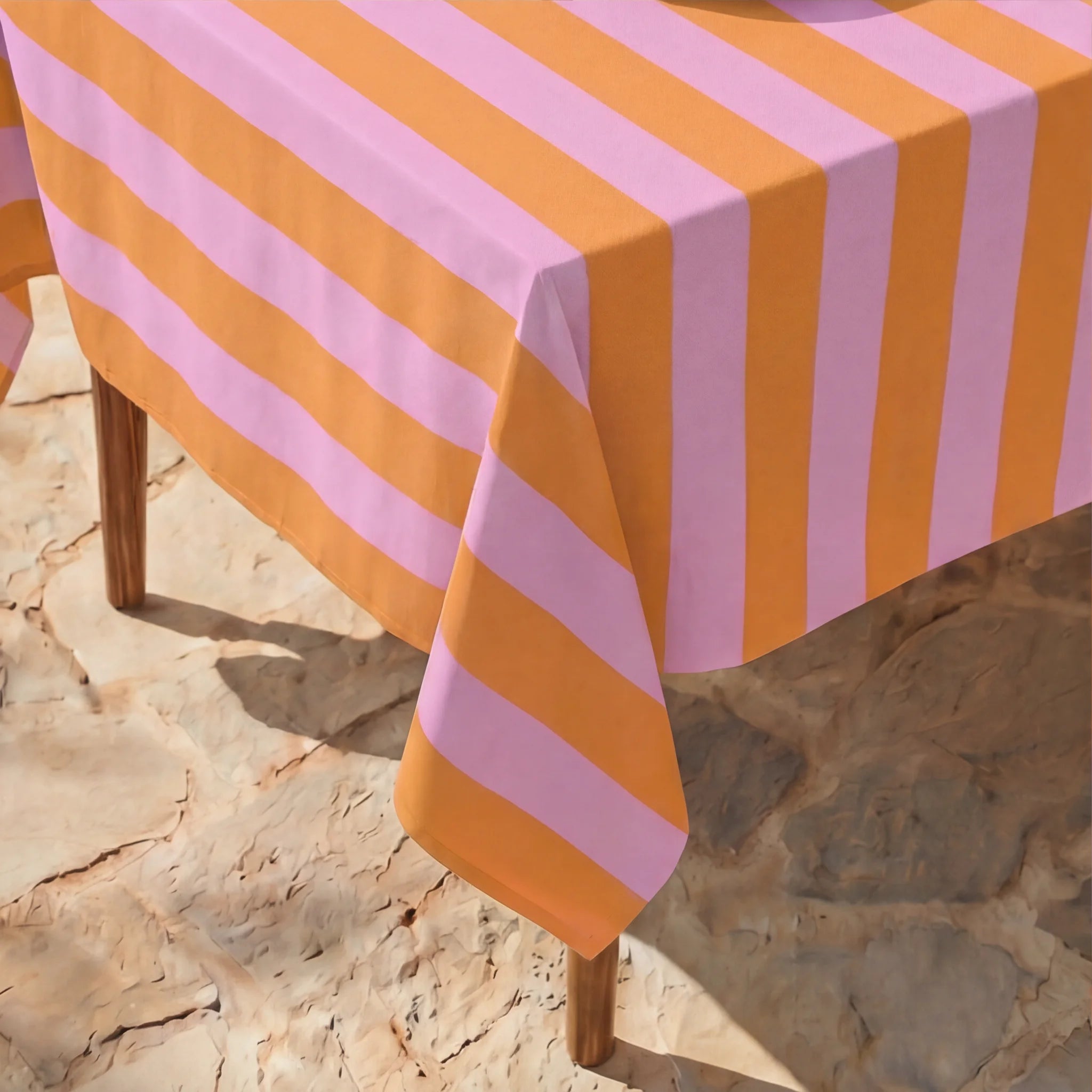 Tovaglia antimacchia 100% cotone Summer Stripes 4