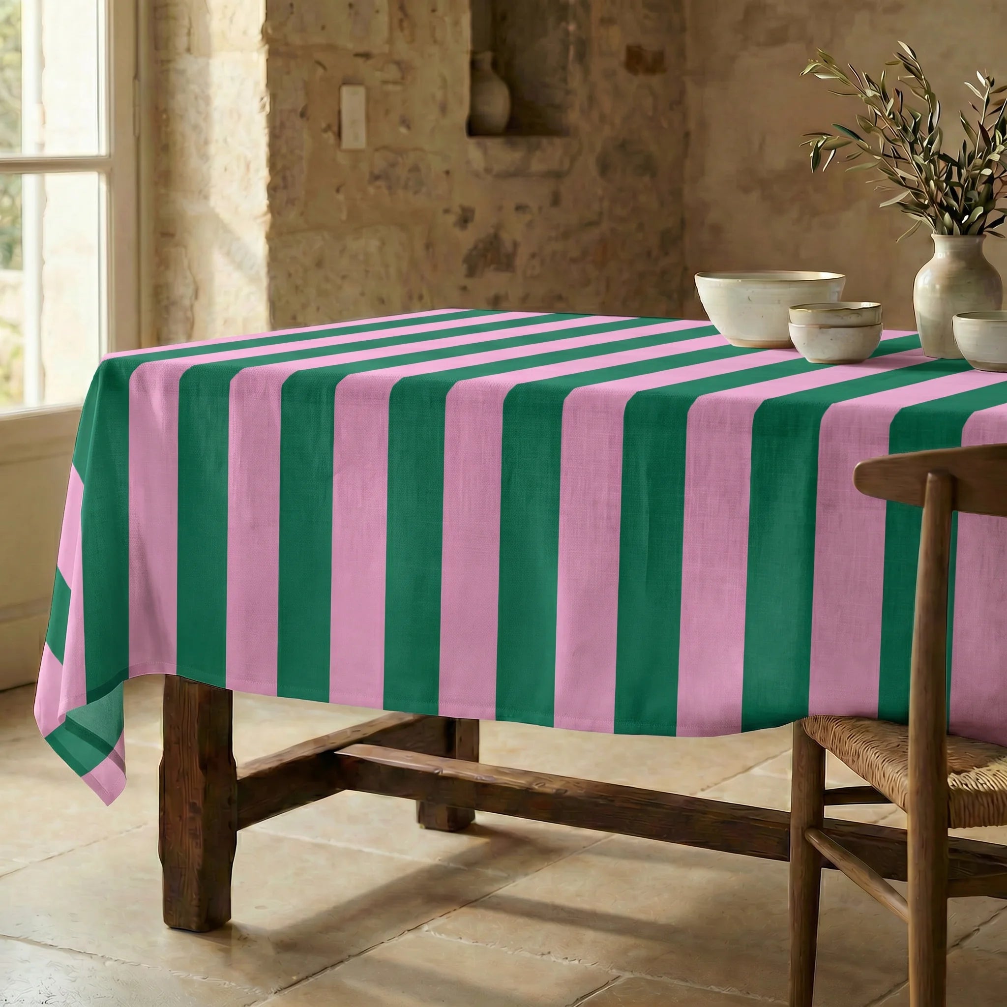 Mantel antimanchas 100% algodón 0120-410