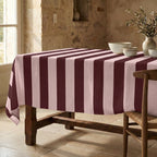 Mantel resinado antimanchas 100% algodón Summer Stripes 59