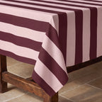 Mantel resinado antimanchas 100% algodón Summer Stripes 59