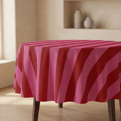 Mantel redondo antimanchas Summer Stripes