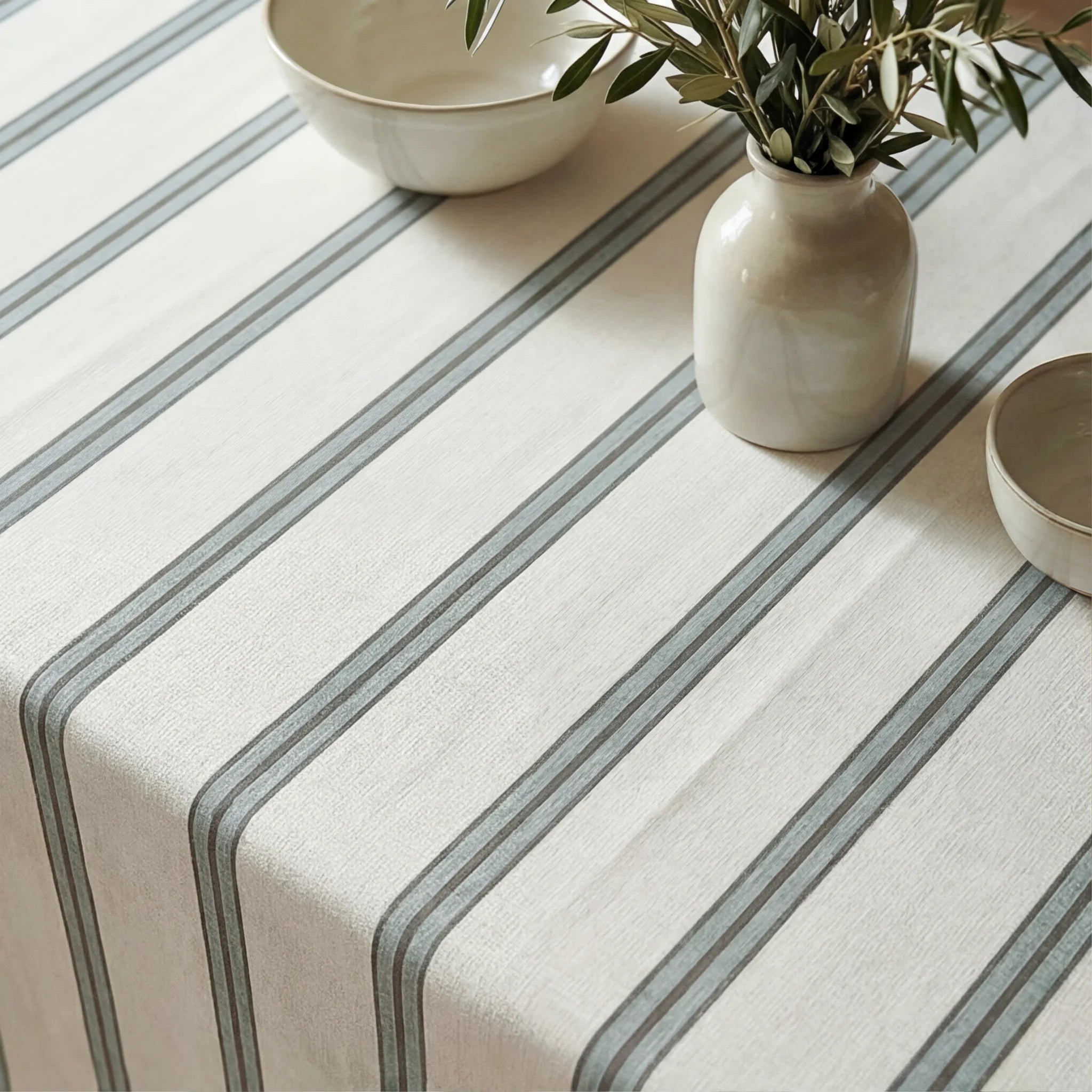 Mantel resinado antimanchas 100% algodón Talfi