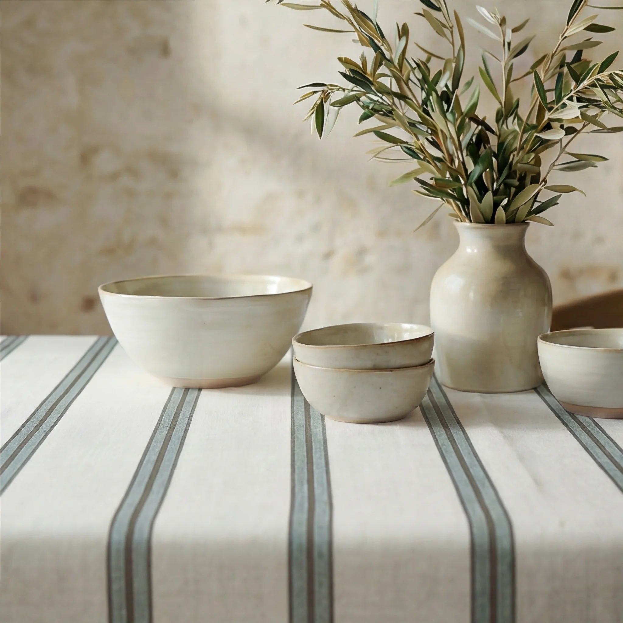 Mantel resinado antimanchas 100% algodón Talfi