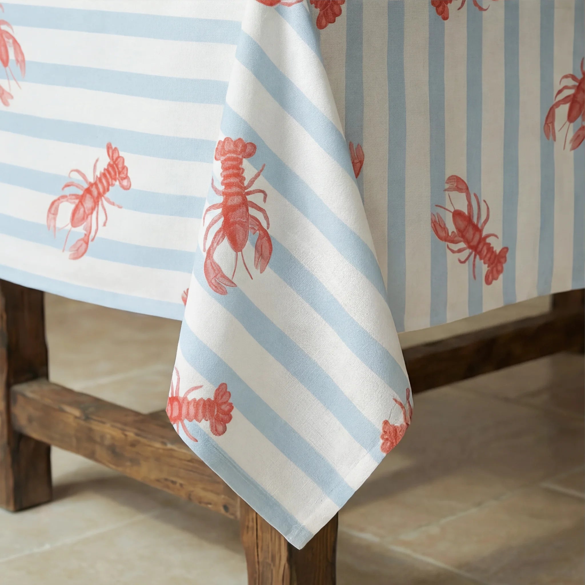 Mantel resinado antimanchas 100% algodón Tagori