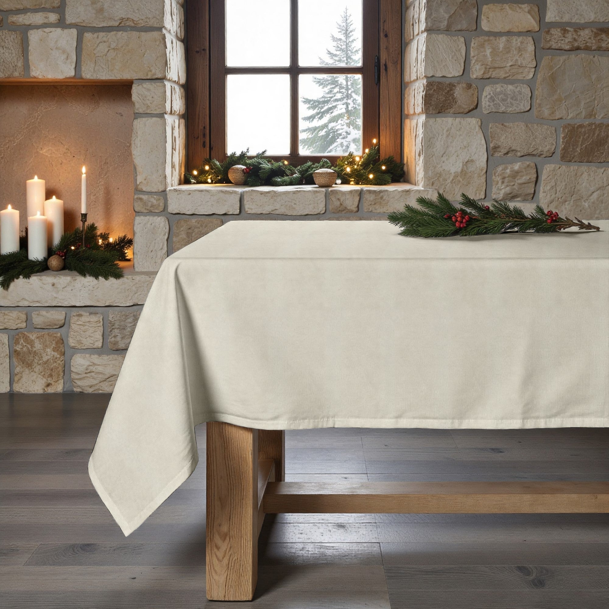 Mantel antimanchas Natural