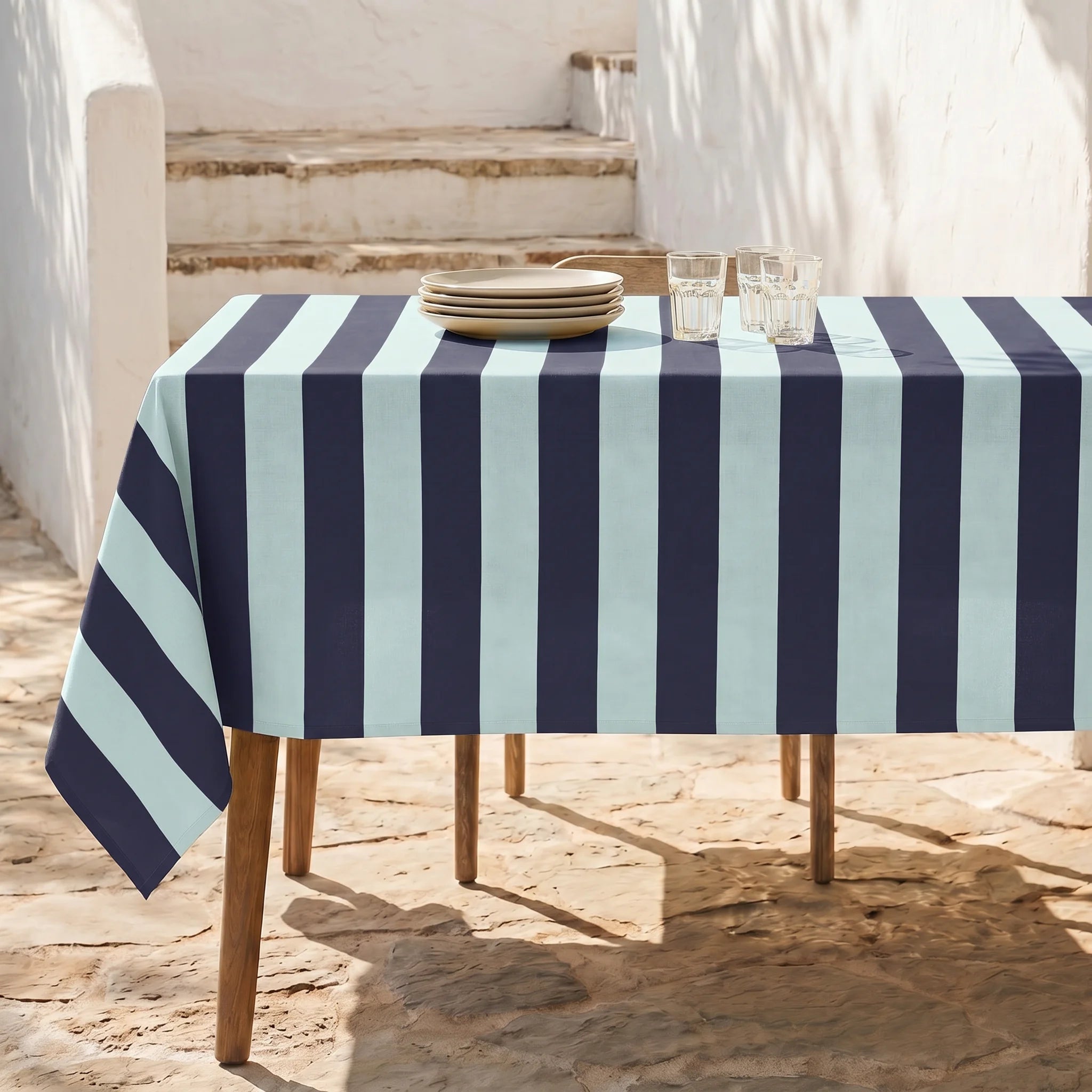 Tovaglia antimacchia 100% cotone Ticao