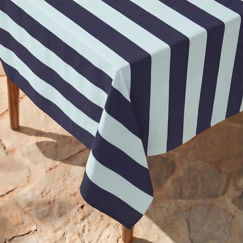 Fleckabweisende Tischdecke 100% Baumwolle Ticao
