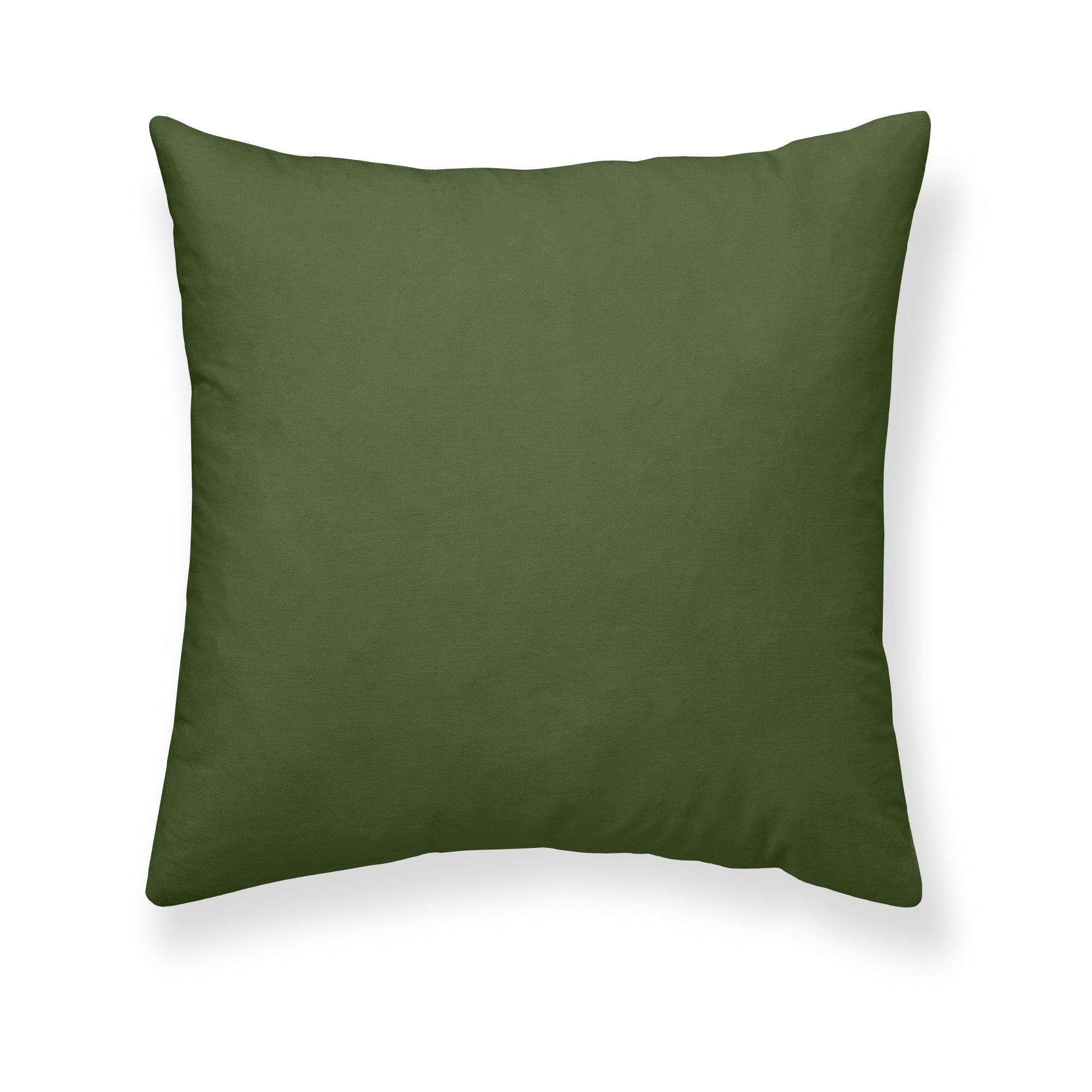 Funda de almohada Verde Liso