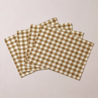 Mantel individual antimanchas pack 4 unidades Vichy Arena