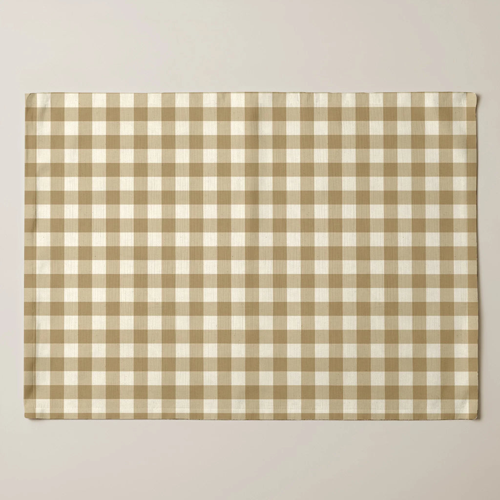 Mantel individual antimanchas pack 4 unidades Vichy Moca