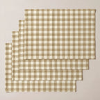 Mantel individual antimanchas pack 4 unidades Vichy Moca