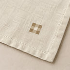 Pack de 4 unidades servilletas Vichy Moca