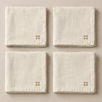 Pack de 4 unidades servilletas Vichy Moca