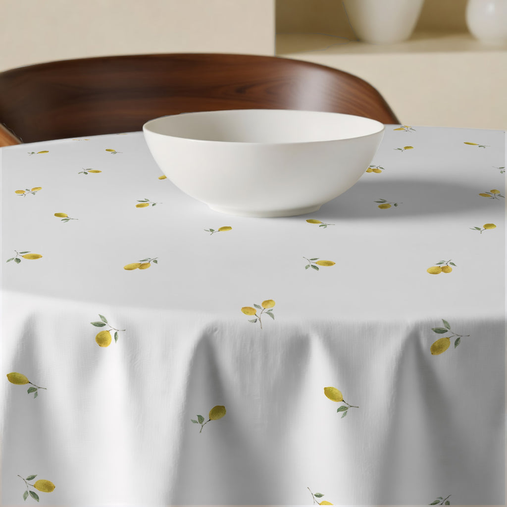 Mantel redondo antimanchas Vincenzo