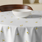 Mantel redondo antimanchas Vincenzo