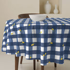 Mantel redondo antimanchas Vito