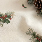 Mantel antimanchas 100% algodón Winter holly 1225