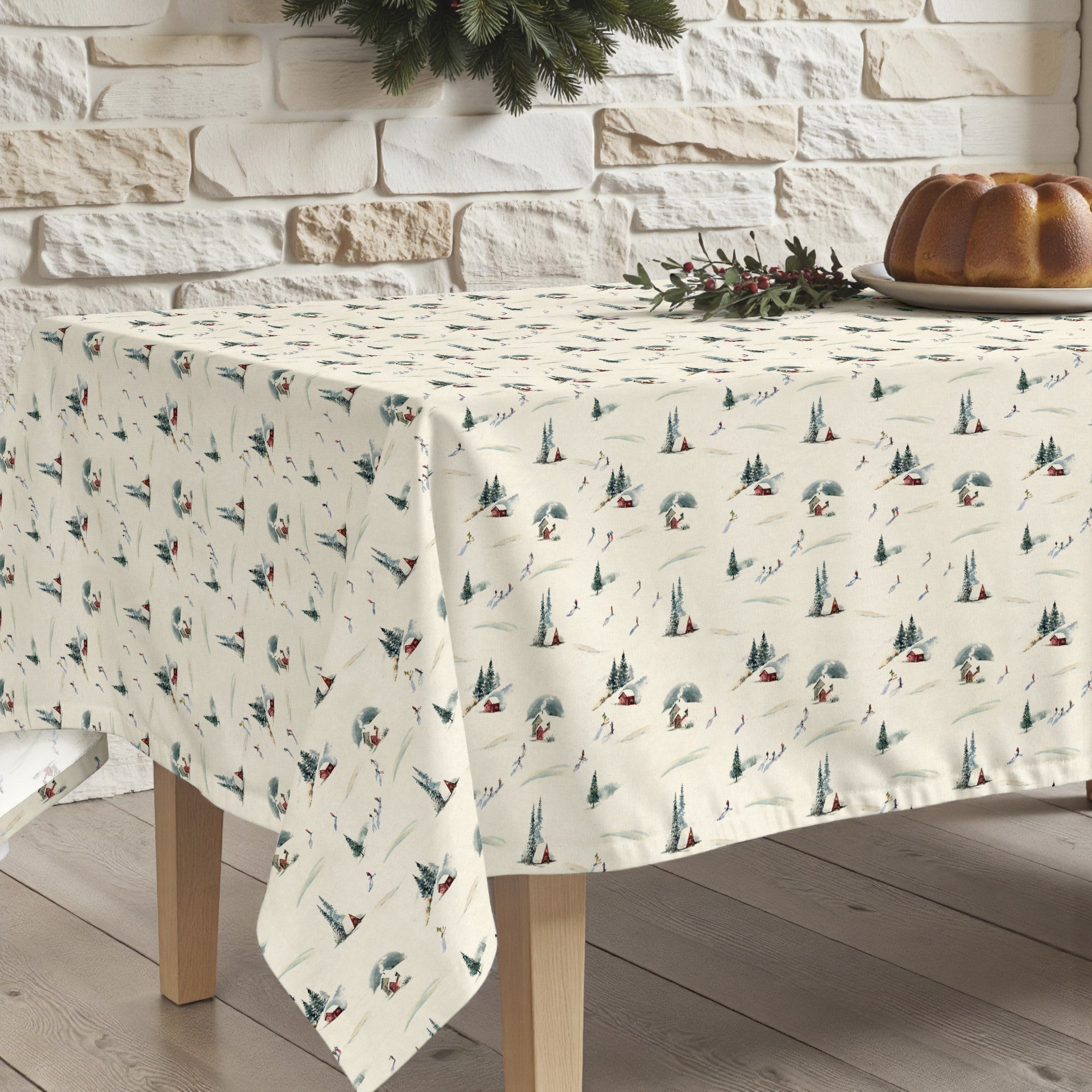 Mantel antimanchas Winter ski 1225