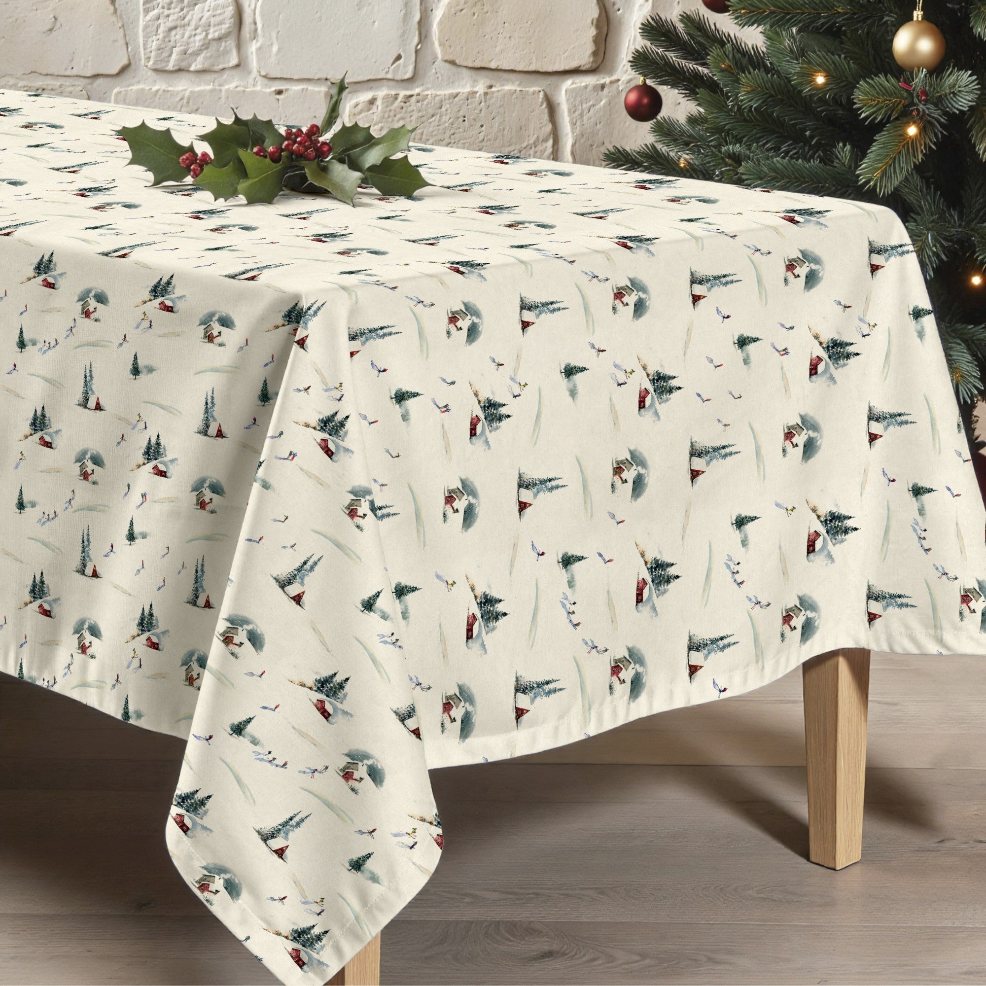 Mantel antimanchas Winter ski 1225
