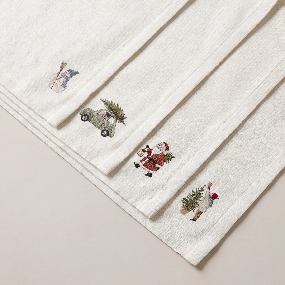 Mantel individual antimanchas pack 4 unidades Winter Wishes 11