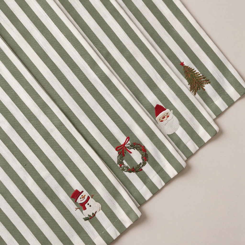 Mantel individual antimanchas pack 4 unidades Winter Wishes 2