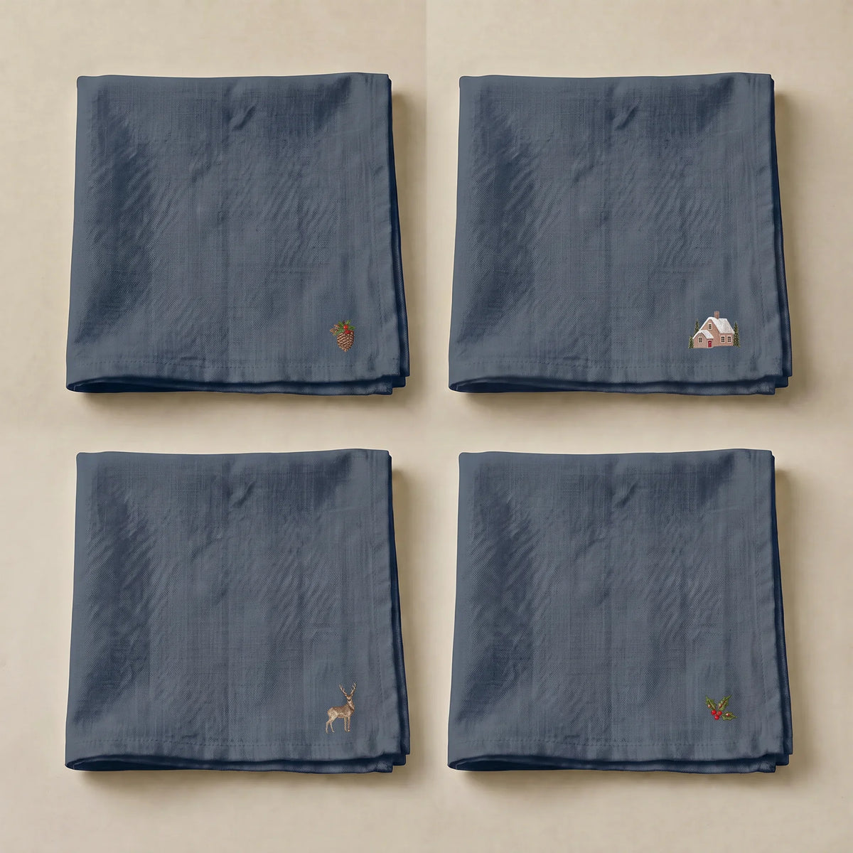 Pack de 4 unidades servilletas Winter Wishes 8