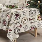 Mantel antimanchas Wooden Christmas 2