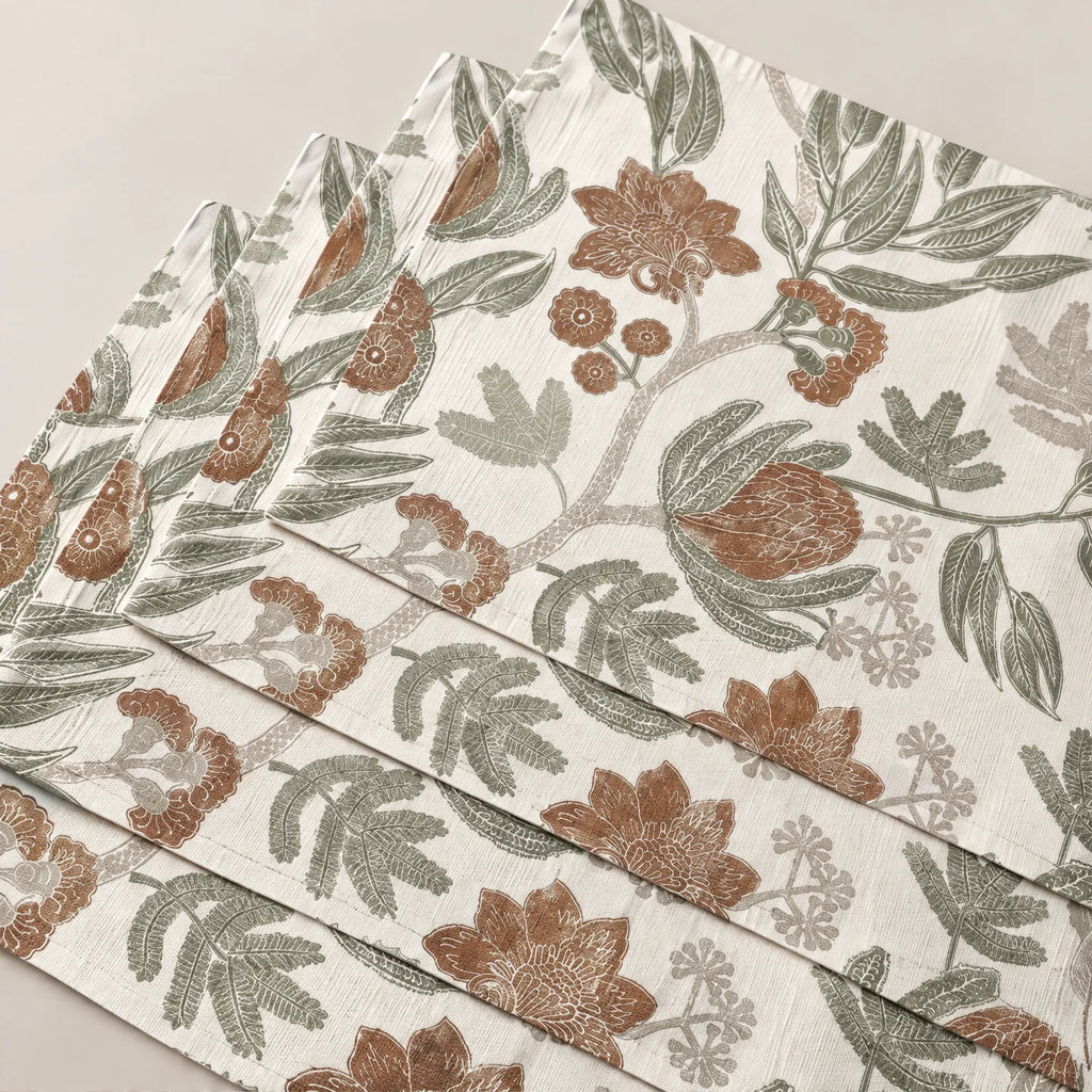 Mantel individual antimanchas pack 4 unidades Yuna