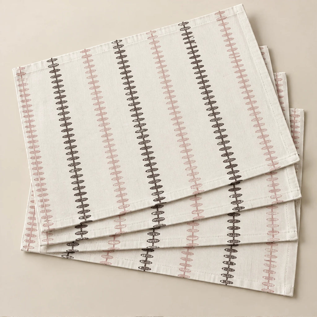 Mantel individual antimanchas pack 4 unidades Abaco