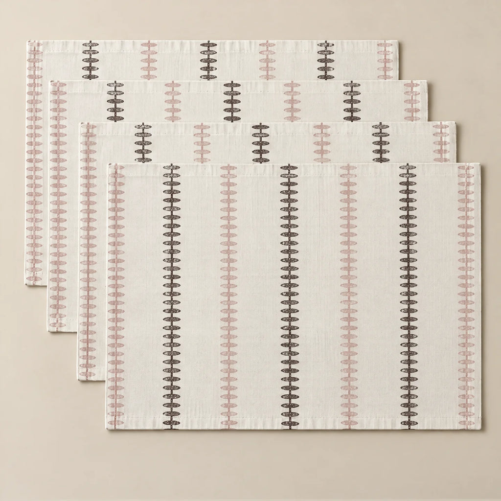 Mantel individual antimanchas pack 4 unidades Abaco