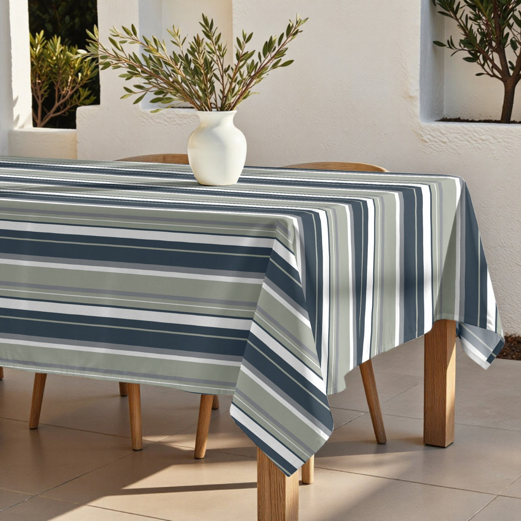 Mantel de tela Alika Marino 925-2