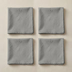 Pack de 4 unidades servilleta Harvard Antracita
