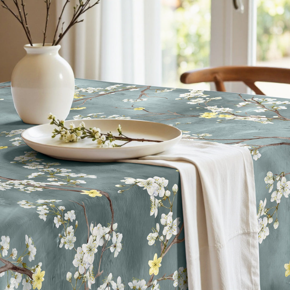 Nappe Asami Blue 924-1 haute résistance aux taches