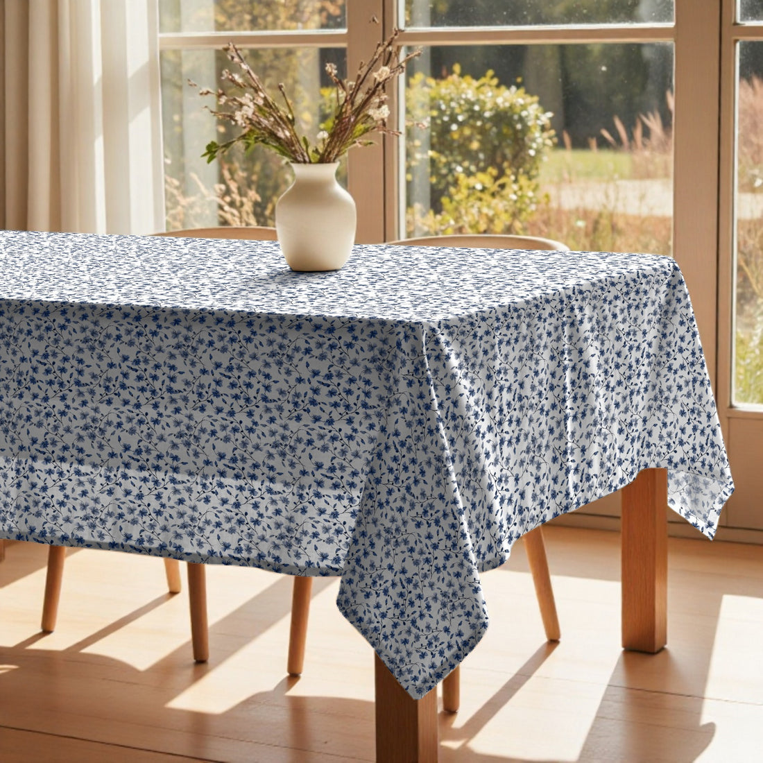 Nappe antitache bleu foncé Asami 924-6