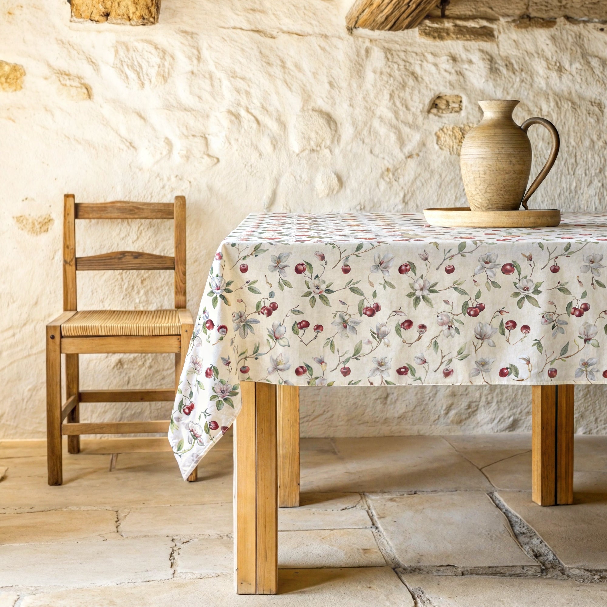 Mantel de tela Ceres 125-1