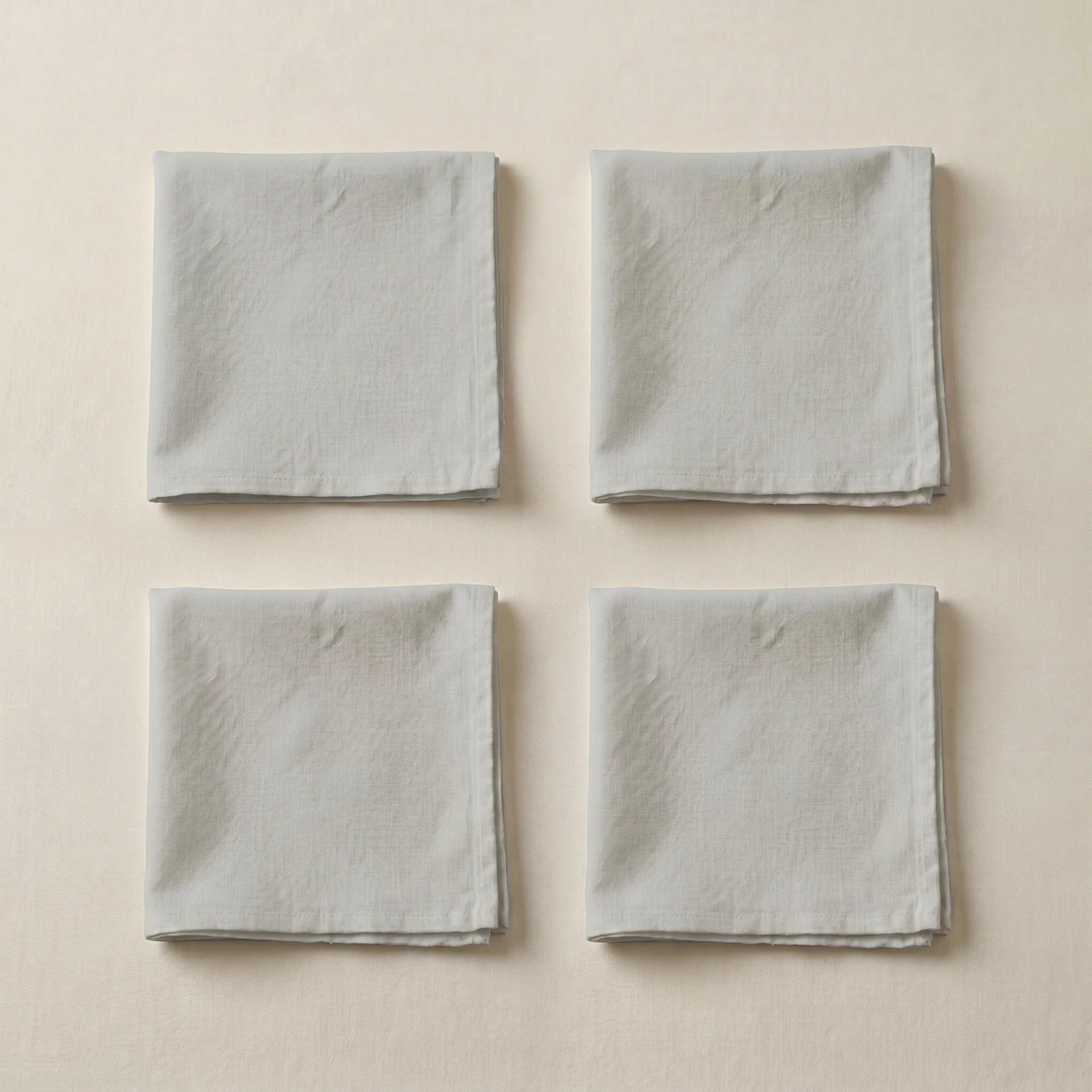 Pack de 4 unidades servilleta Harvard Gris Claro