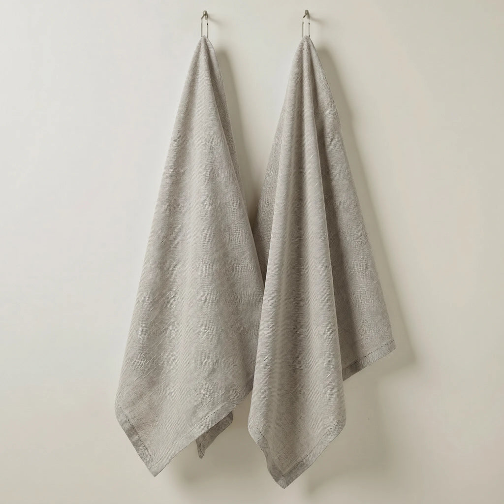 Pack 2 unidades paño de cocina Harvard Gris Claro