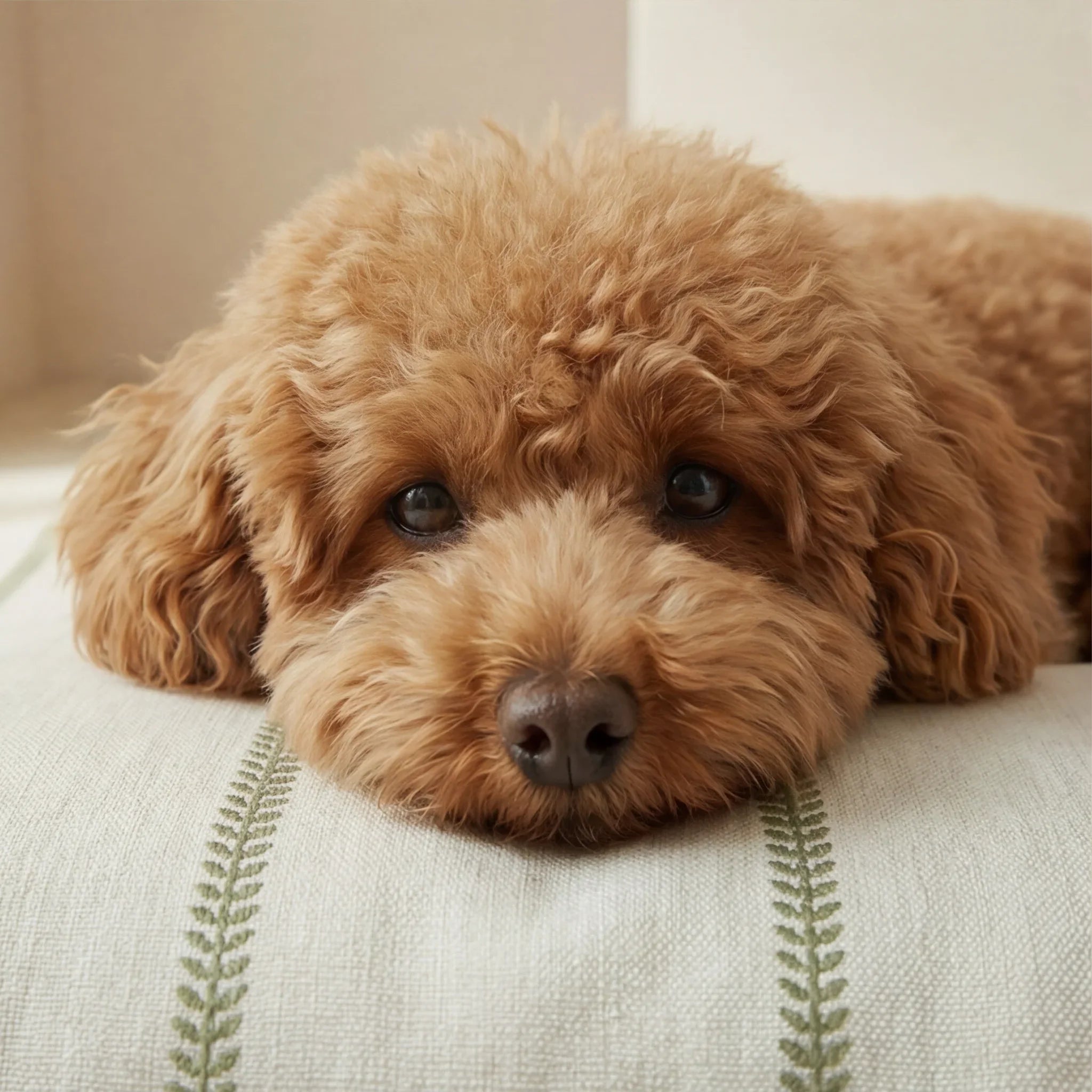 Cama para mascotas desenfundable antimanchas Ian Green