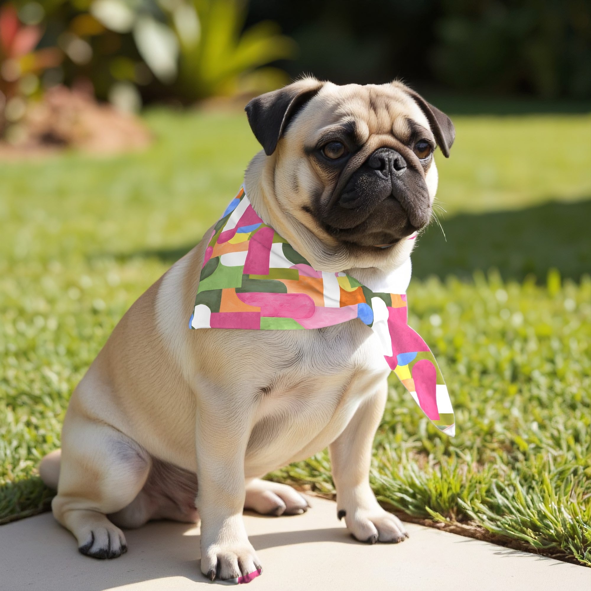 Pack 2 unidades bandana para mascotas Dundee