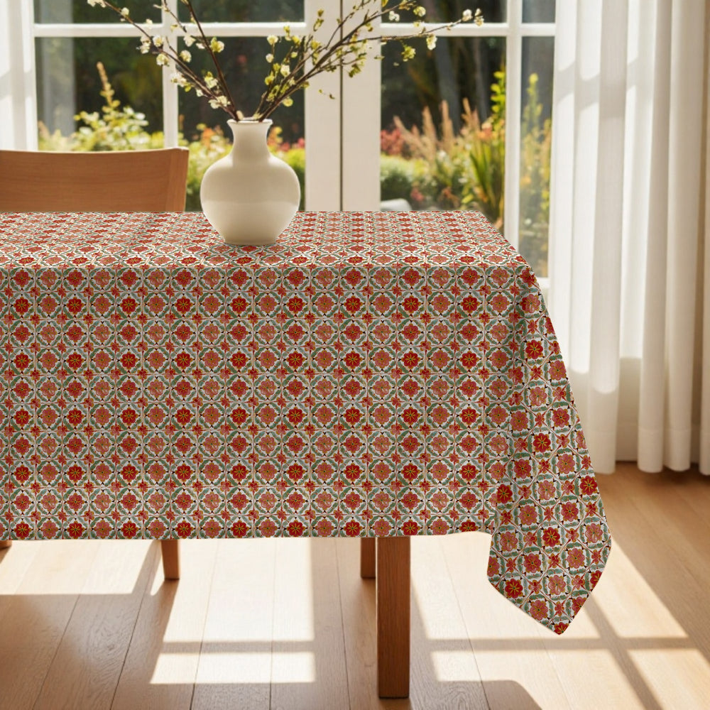 Mantel de tela 100% poliéster Karma Rojo 925-8