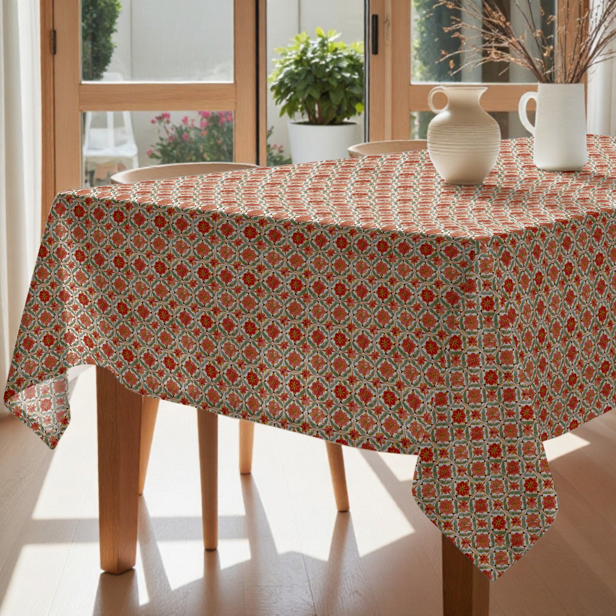Mantel de tela Karma Rojo 925-8
